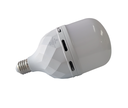 BULBO DE EMERGENCIA LED - 30W - 7000K - E27 - 85/265 VOLTS - 3.000 MHA - 30.000 HORAS VIDA - (4 A 5 HORAS)