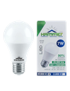 BULBO LED ECONOMY - 7W - E27 - 65K - 85/265 VOLTS - C.R.I 80 - 630 LUMENES - 25.000 HORAS VIDA - A60 (E)