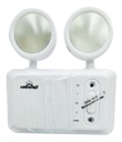LUMINARIA DE EMERGENCIA 5W DOS FAROS LED (6 HORAS)