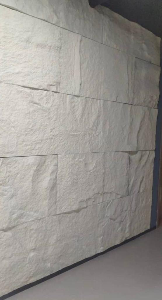 Lamina tipo piedra (PU Stone) con Relieve (Gruesa)  (1,20 x 60 x 5)