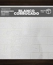 PANEL 3D CORRUGADO BLANCO (0,70cm X 0,77cm )