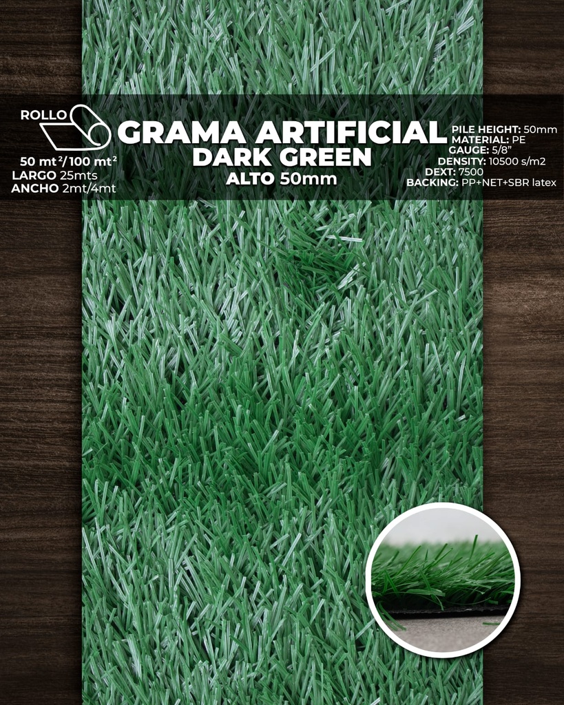GRAMA DEPORTIVA 50mm