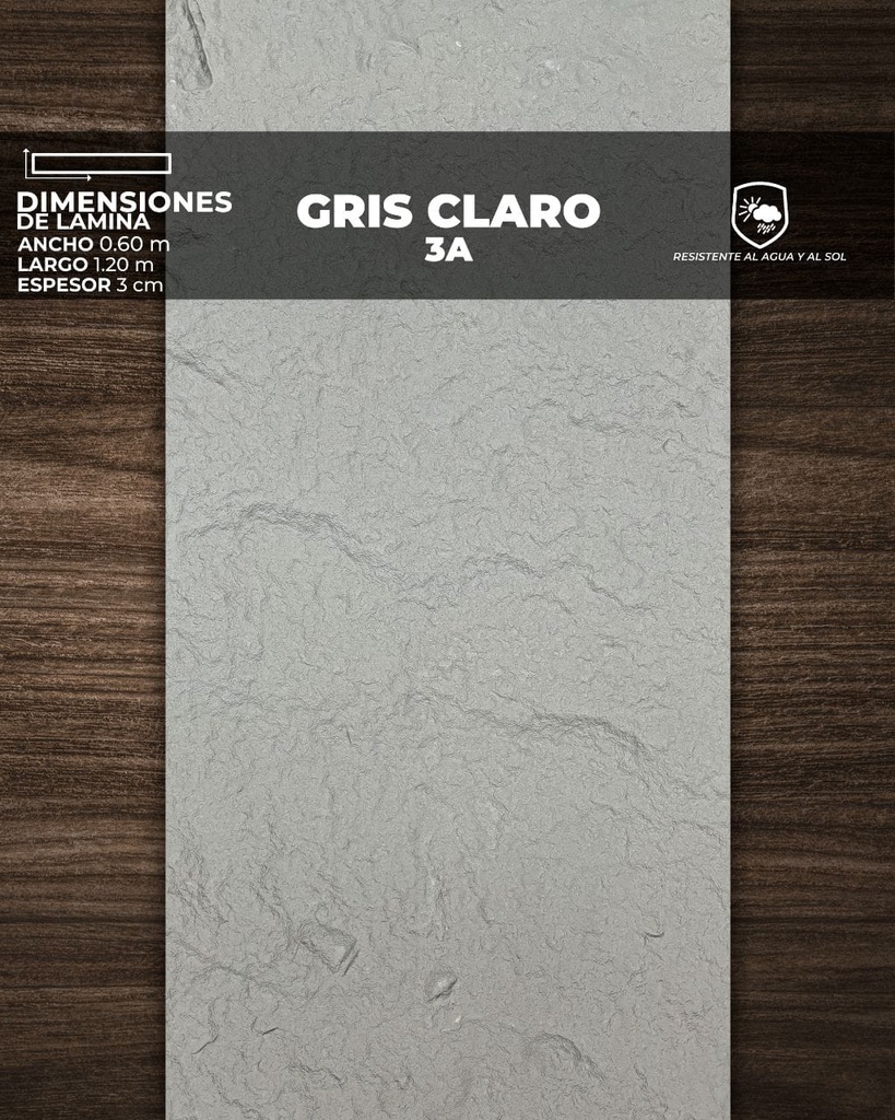 LAMINA TIPO PIEDRA CANYON (PU STONE) (1,20 x 60 x 3)