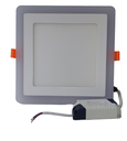 EMB. PANEL LED HALF. 3+2. 32K. GREEN 4´´. 80 L/W. 85/265VOLTS. CUAD.