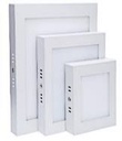 PANEL LED SUPERFICIAL CUADRADO LED HALF - 12WATTS - 65K AL. 80 L/W - 85/265 VOLTS.