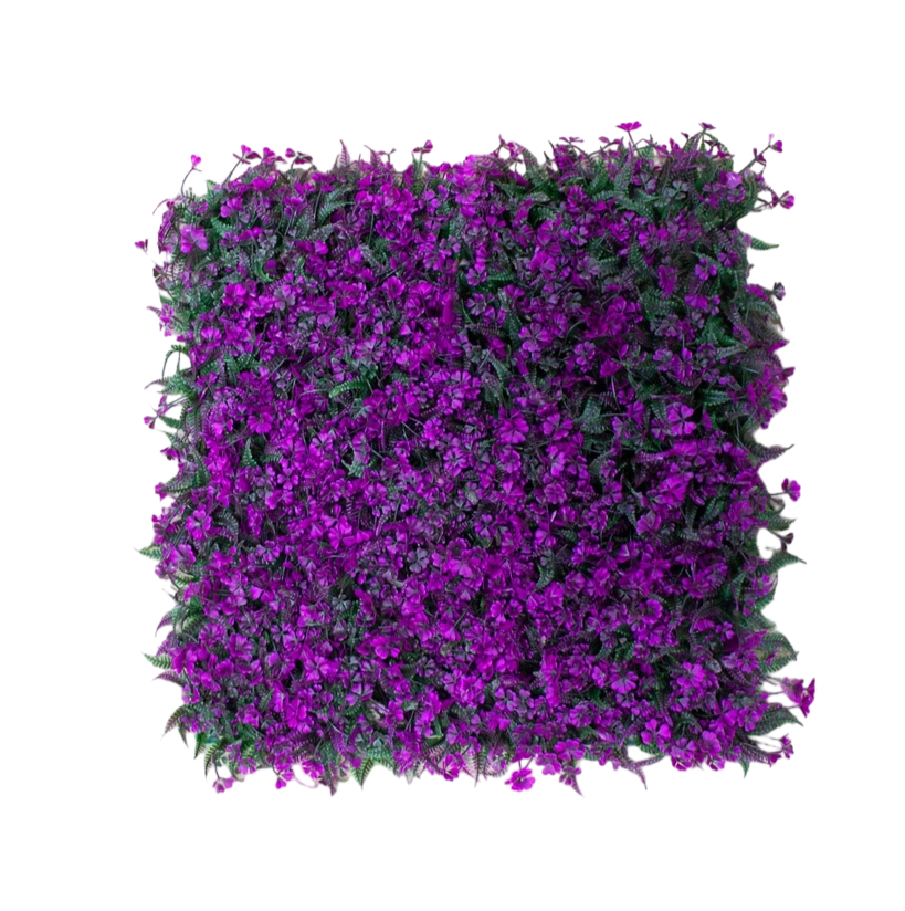 [WT0008] WALL PLANT PURPLE (1mt x 1mt)