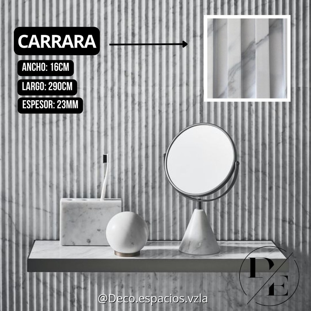 Wall Panel Modelo Square (2,50 x 16,0 x 23mm) Pieza 0,46 mt²