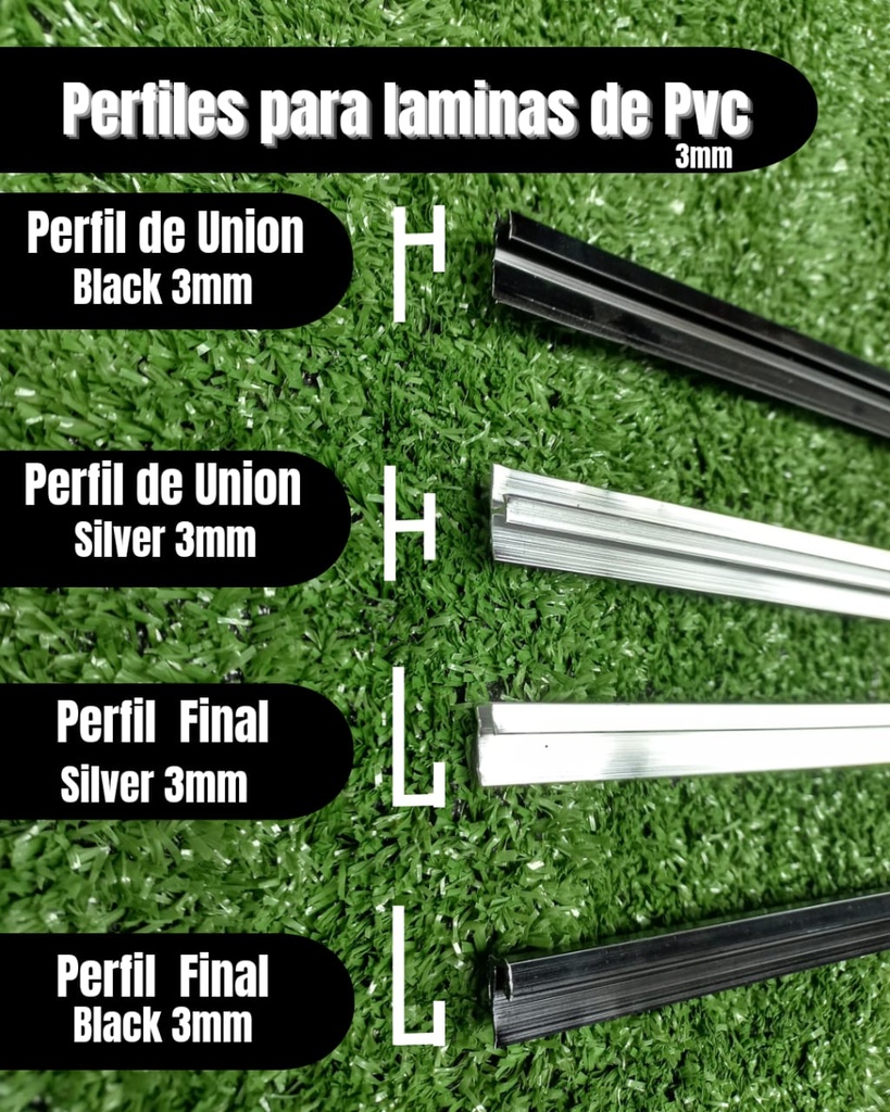 [PL0001] Perfil Laminas Marmol