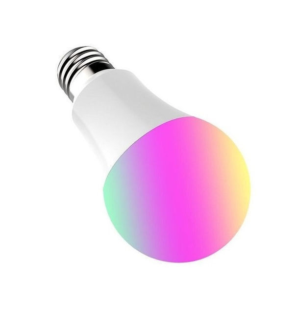 [BYX-BU22-S] BULBO LED - RGB-SMART WIFI - 12W - E27 - DIMERIZABLE - 100/140 VOLTS - 90 L/W - CONTROL DE HORARIO - CONTROL REMOTO.