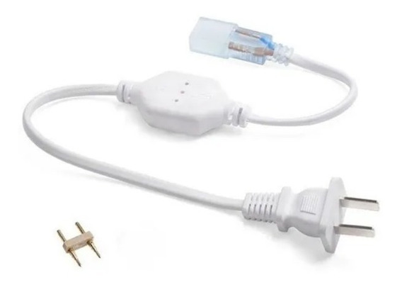 [JX-06002] CONECTOR WATER PROOF PARA CINTA LED HALF 5730 110 VOLTS - 8MM